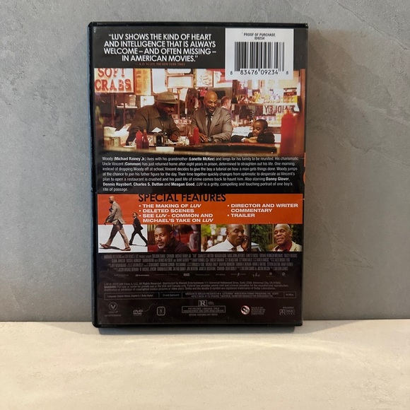 LUV - Common, Michael Rainey, Jr., Dennis Haysbert, Danny Glover DVD - Picture 2 of 3